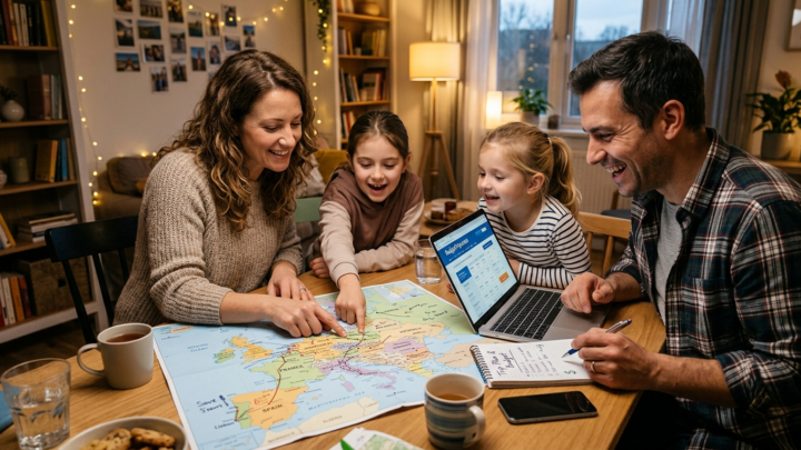 Familjeresa med lite budget: Planering och pengar-sparande tips
