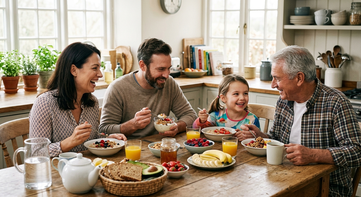 Frukost för hela familjen: Snabba och näringsrika idéer
